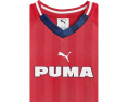 Детская футболка Puma Showtime Pique Soccer 2026 красного цвета