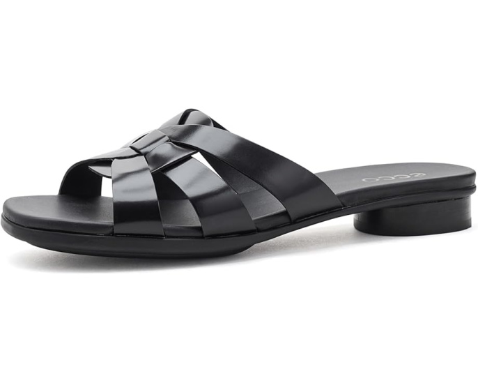 Сандалии ECCO Sculpted Alba 25 Woven с плетеным верхом и каблуком