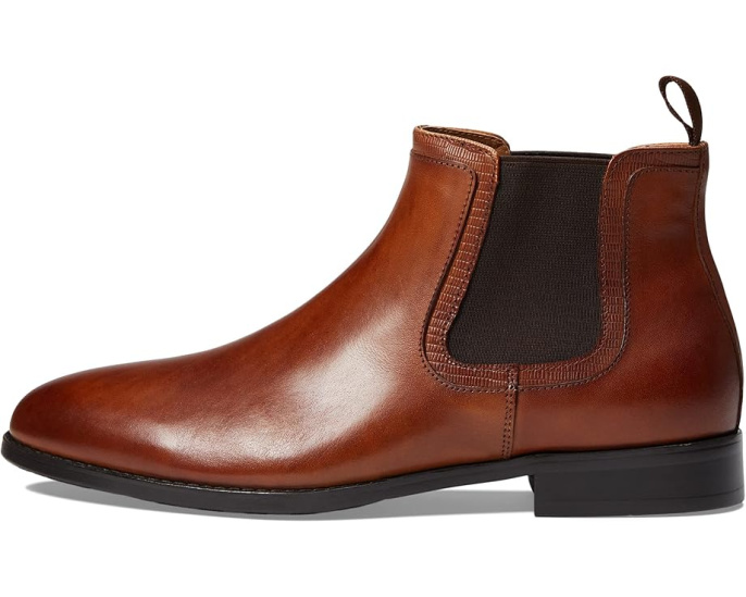 Steve Madden кожаные ботинки Duke с эластичными вставками и каблуком