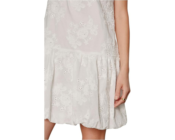 Платье Sanctuary Garden Eyelet Bubble с вырезом лодочкой и пузырьковым подолом