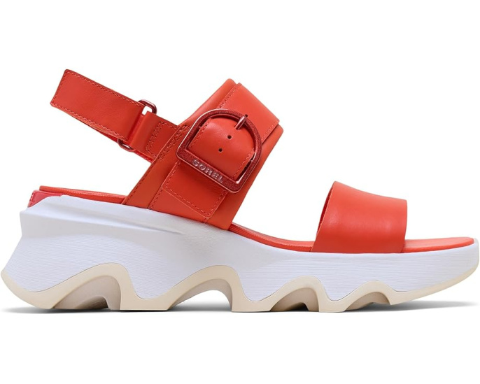 SOREL Kinetic Impact Wedge кроссовки-клин из замши и кожи