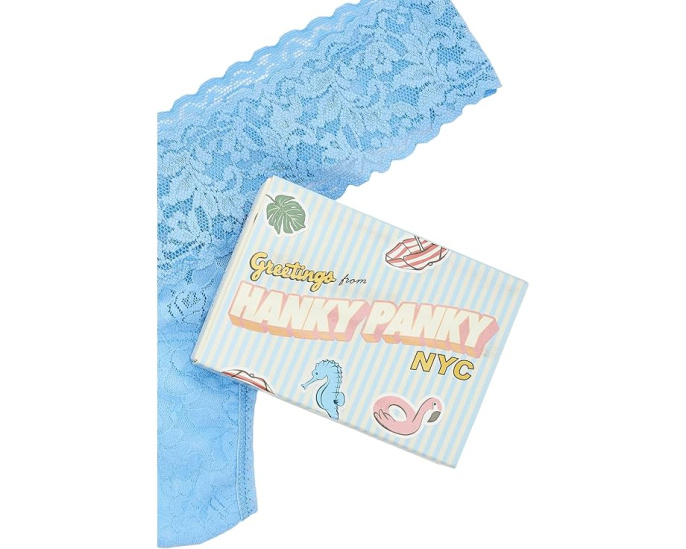 Трусы стринги Hanky Panky Signature Lace 3 штуки