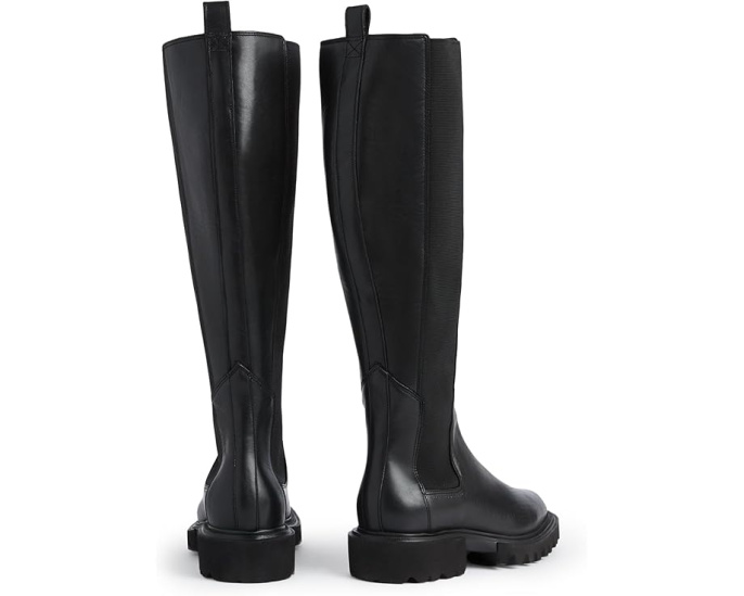 Ботинки AllSaints Maeve до колена с квадратным каблуком