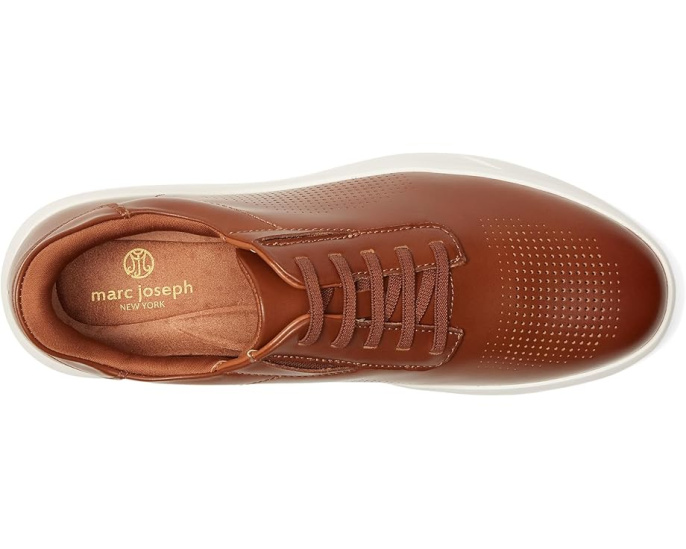 Кроссовки Marc Joseph New York Harbor Road с технологией Hands Free и кожаной стелькой