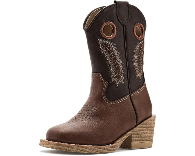 Ковбойские сапоги Walker для малышей с вышивкой от Roper Kids