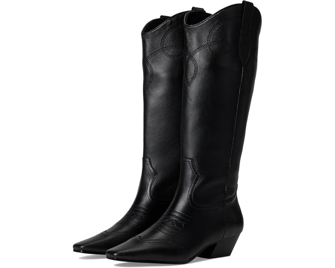 Ботинки Steve Madden Dollie до колена с вышивкой