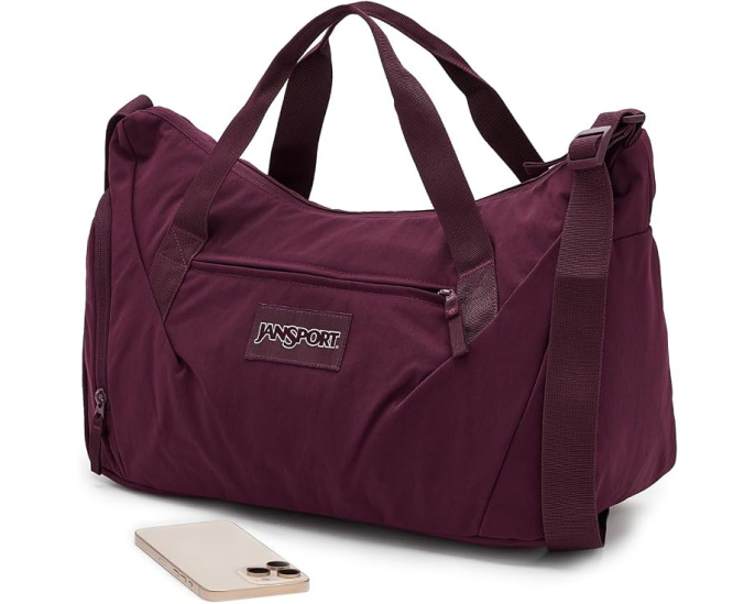 JanSport Recharge Gym Bag Medium сумка для спортзала бордовая