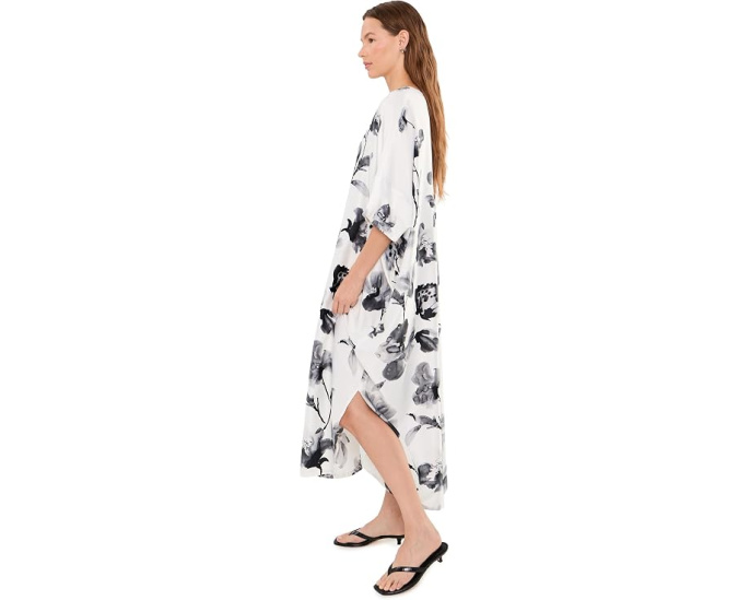 Кафтан Natori Aurelia Charmeuse цвета теплый белый
