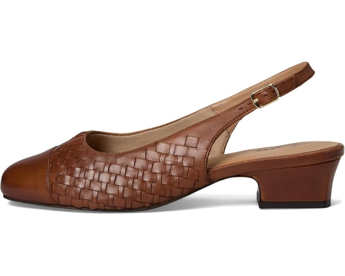Trotters Dea Woven туфли на каблуке с плетеным верхом