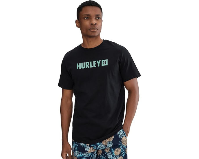 Hurley футболка The Box Short Sleeve с коротким рукавом