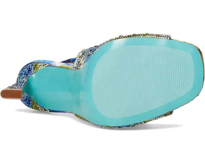 Босоножки Blue by Betsey Johnson Mina на каблуке со стразами