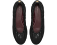 Балетки Tory Burch Eddie Ballet 2.0 с эластичным краем и кожаной стелькой