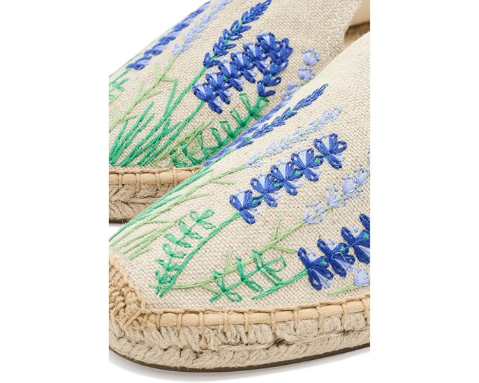 Эспадрильи Soludos с вышивкой Bluebonnets
