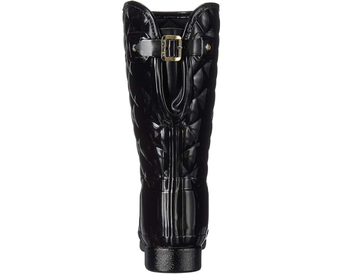 Резиновые сапоги Hunter Refined Gloss Quilt Short с глянцевым покрытием и стежкой