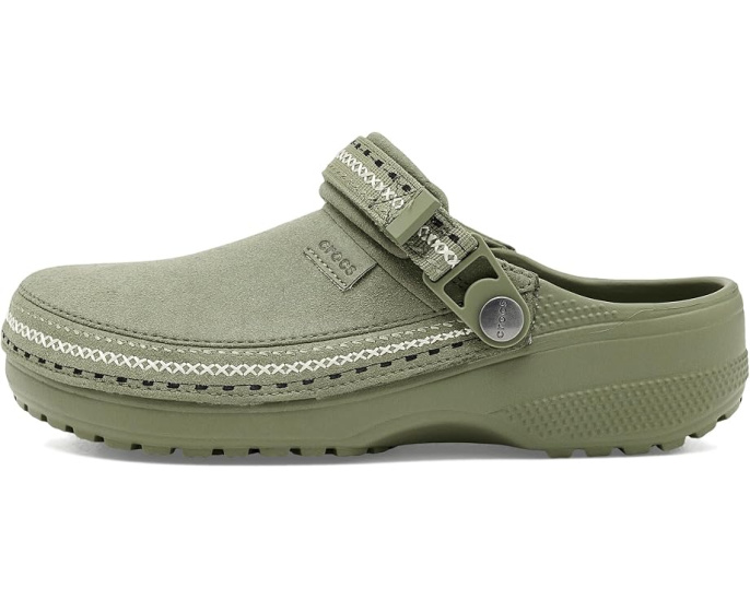 Сабо Classic Crafted Canvas Vegan Suede Stitch от Crocs