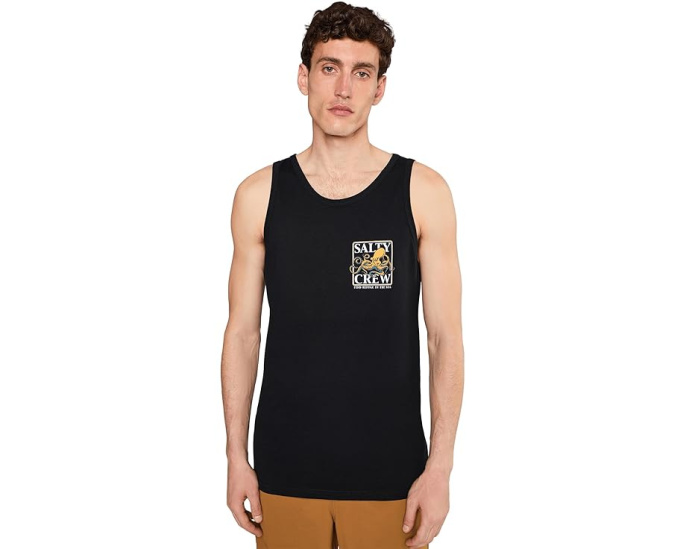 Топ Ink Slinger Tank от Salty Crew черный
