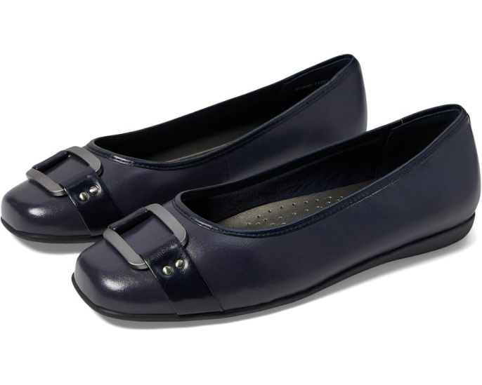 Балетки Sizzle Trotters из натуральной кожи