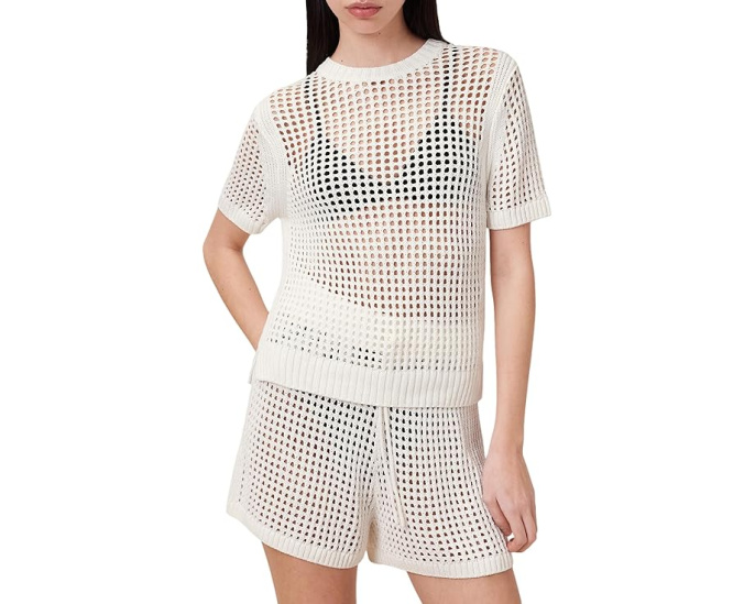 Футболка AllSaints Paloma Tee с круглым вырезом