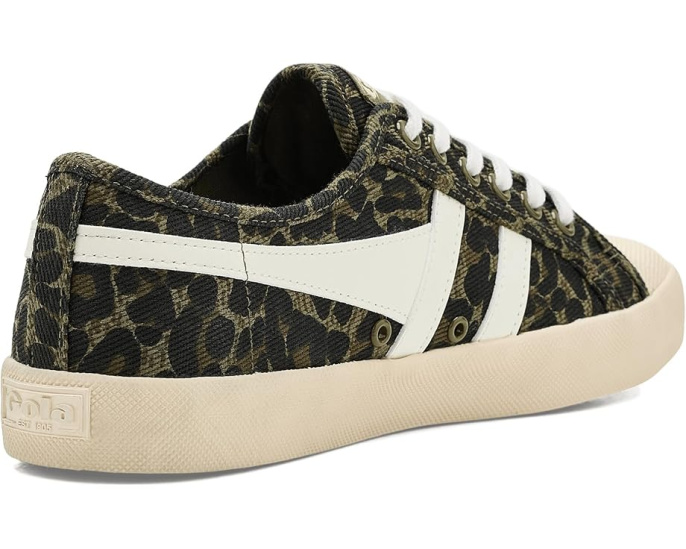 Кеды Gola Coaster Leopard с леопардовым принтом