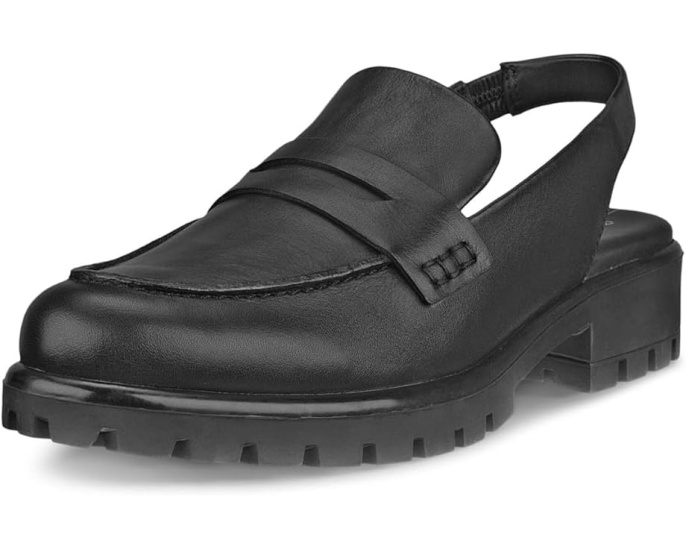 Лоферы ECCO Modtray Sling Back Penny с ремешком на пятке и резиновой подошвой