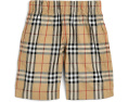 Шорты мальчиковые Burberry Trent с клеткой Sand IP