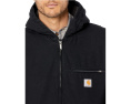 Carhartt утепленная куртка OJ392 Washed Duck с капюшоном и подкладкой из шерпы