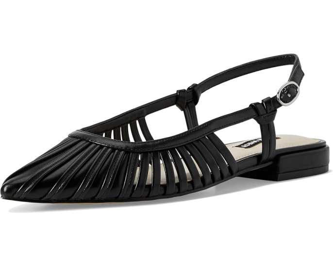Балетки Nine West Duria на плоской подошве с острым носком