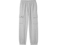 Lacoste детские флисовые карго брюки Cargo Fleece Pants серые