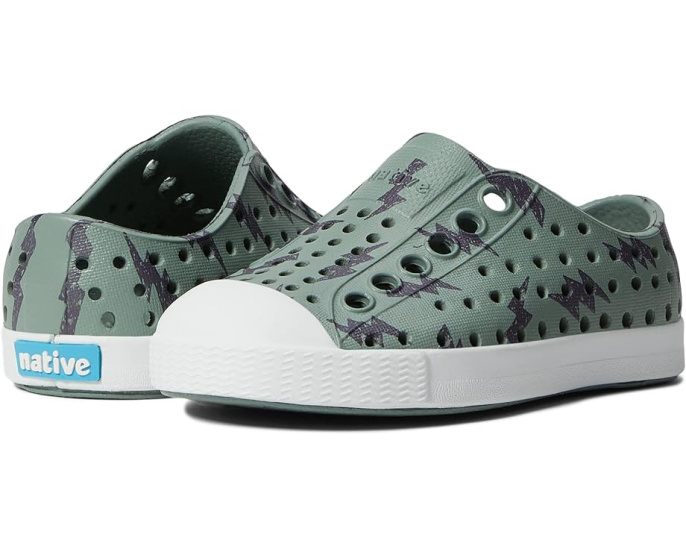 Детские слипоны Jefferson Print от Native Shoes из легкого ЭВА