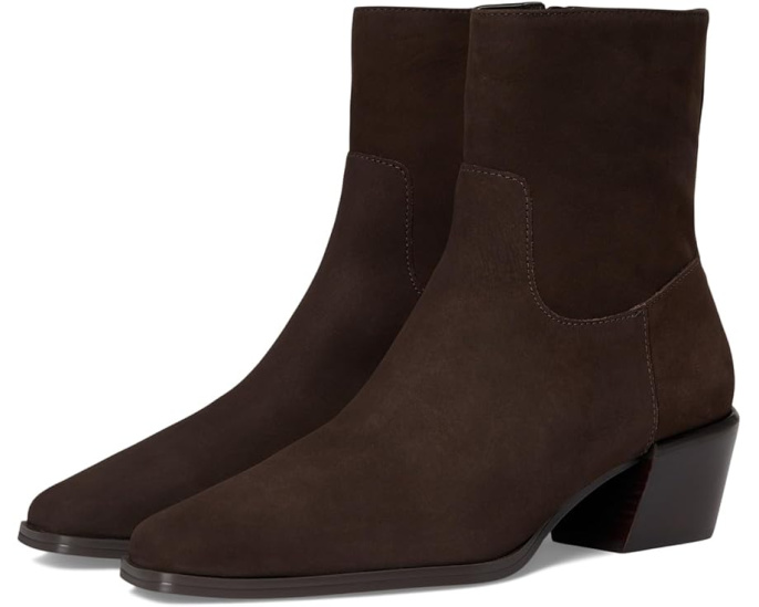 Ботильоны Steve Madden Daney на устойчивом каблуке с кожаным верхом