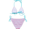 Snapper Rock Kids бикини Sorbet Stripe для подростков треугольной формы