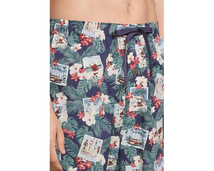 Tommy Bahama пижамные штаны Cotton Woven с принтом Navy Ground Floral