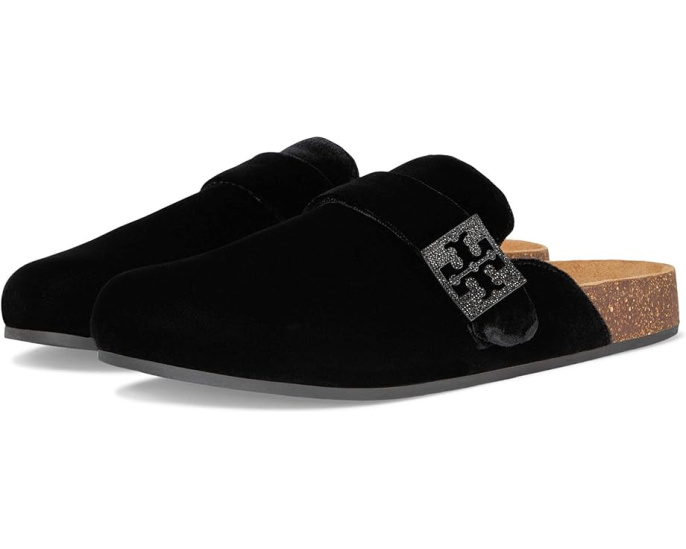 Tory Burch Mellow Pave мюли с паве-деталью из хлопка
