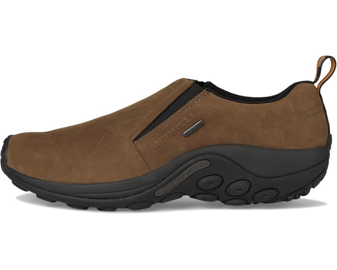 Непромокаемые треккинговые туфли Merrell Jungle Moc из нубука с мембраной