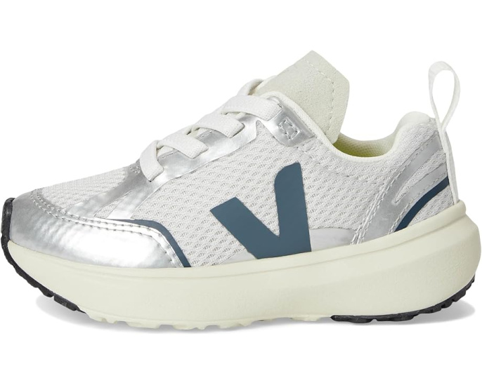 Детские кроссовки VEJA Small Canary Light Alveomesh с сетчатым верхом