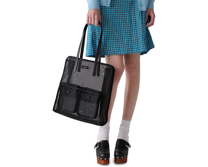 Сумка-тоут Kate Spade New York Breezy Mesh с передними карманами