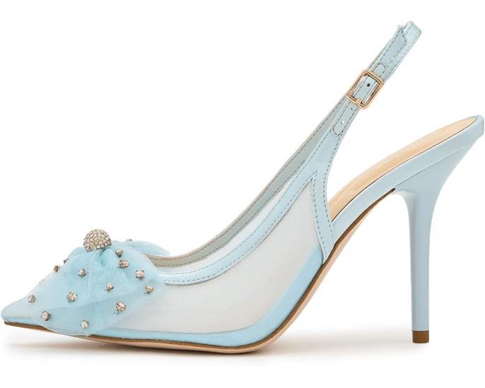 Лодочки Jessica Simpson Lavilra с бантом из тюля и стразами