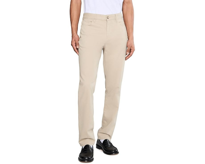 Брюки Vince 5 Pocket Dylan из итальянского хлопка с эффектом персика