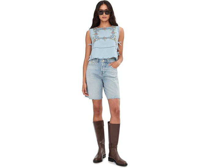 Шорты Bermuda We The Free Montana от Free People из денима
