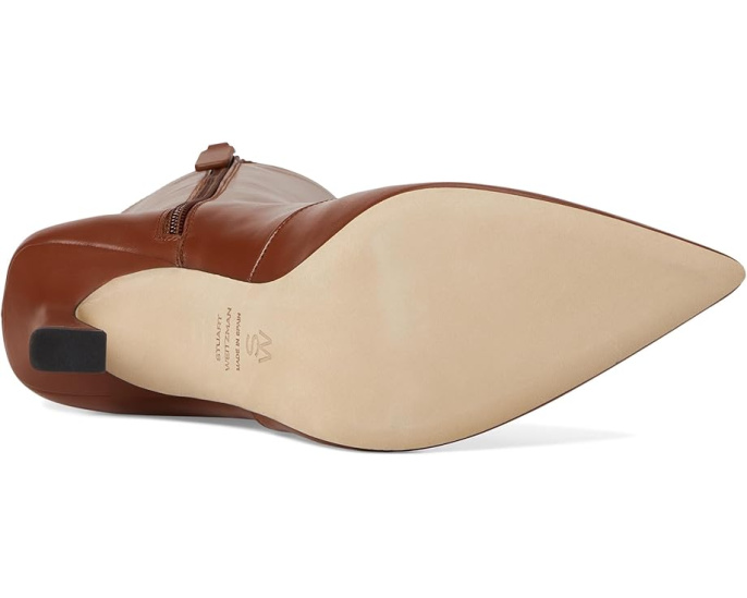 Ботинки Vinnie Zip Bootie 85 от Stuart Weitzman на каблуке