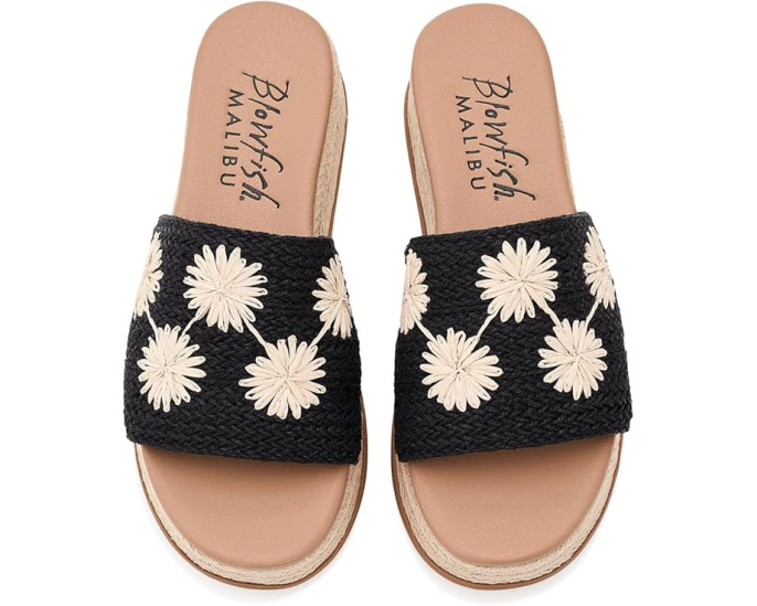 Сандалии Blowfish Malibu Marshlo Sun на платформе с джутовой подошвой