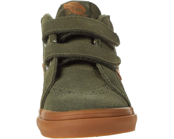 Кроссовки Vans Kids Sk8-Mid Reissue V с застежкой на липучке