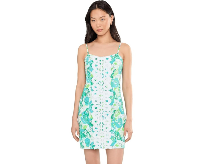 Платье Lilly Pulitzer Shelli Stretch Dress из стрейч-хлопка на бретелях