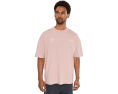 Футболка AllSaints Emblem с коротким рукавом цвета Sunbaked Pink