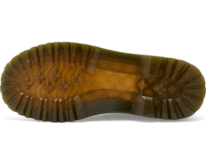 Туфли T-bar Dr. Martens Polley II Y для детей с перфорацией