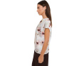 Топ Watercolor Floral Twist Shoulder от Vince