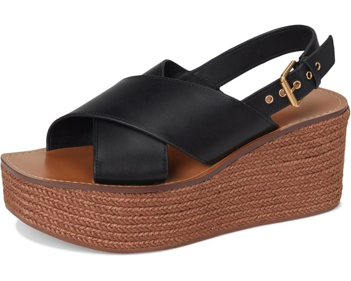 Сандалии Madewell Gabriella на платформе с перекрестными ремнями