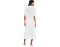 Платье Norma Kamali Oversized Sleeveless Boyfriend NK Shirt Flared с поясом