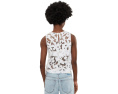 Топ AG Jeans Emilee Shell с лазерной перфорацией цвета First Bloom