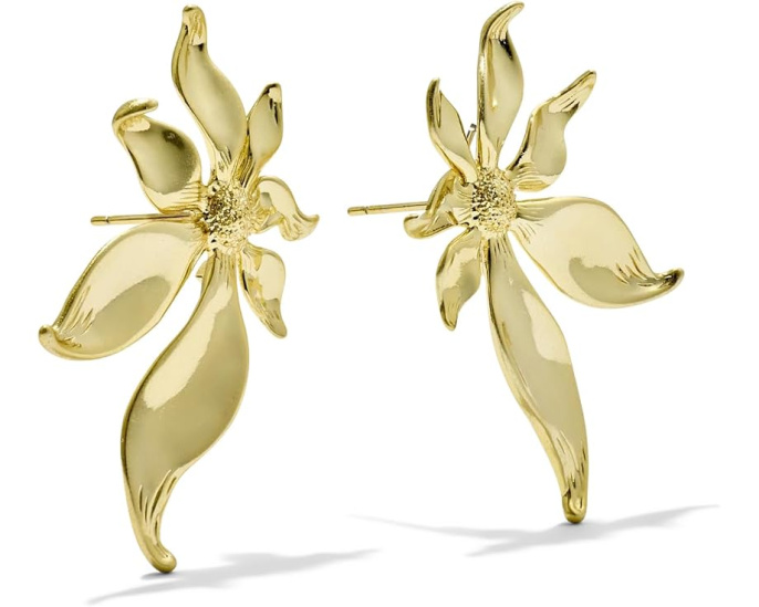 Серьги-гвоздики Kendra Scott Anya Flower в виде цветка
